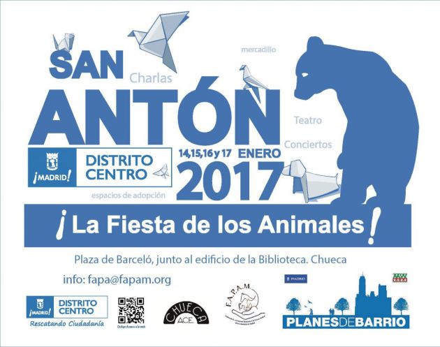 Cartel publicitario de las fiestas de San Antón Cartel publicitario de las fiestas de San Antón