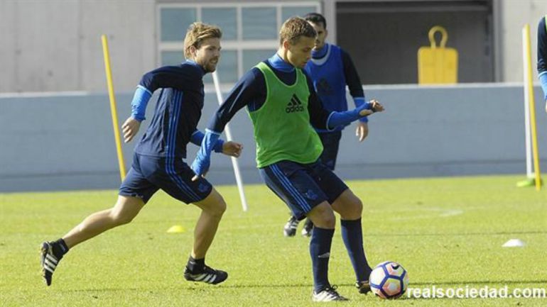 Sergio Canales. "En la Copa, vamos a por todas" Sergio Canales. "En la Copa, vamos a por todas"