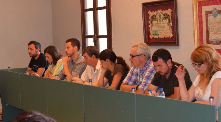 Concejales del nuevo ejecutivo de Benissa. Concejales del nuevo ejecutivo de Benissa.