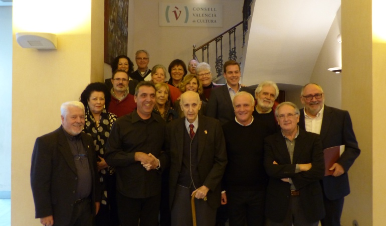 Acto reciente del Consell Valencià de Cultura en el que entregaron la Medalla de Oro de la institución a Pep Gimeno "Botifarra" Acto reciente del Consell Valencià de Cultura en el que entregaron la Medalla de Oro de la institución a Pep Gimeno "Botifarra"