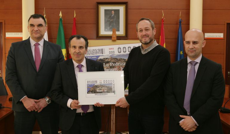 Presentación del cupón de la ONCE de La Pedriza Presentación del cupón de la ONCE de La Pedriza