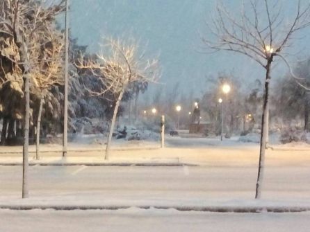 Más de 30 años después vuelve a nevar en Dénia y en Xàbia Más de 30 años después vuelve a nevar en Dénia y en Xàbia