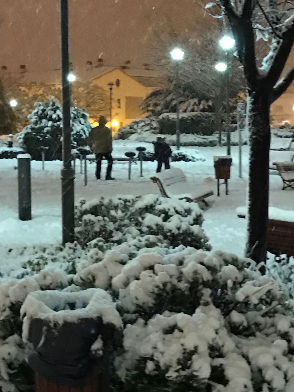 Más estampas invernales de la capital albaceteña Más estampas invernales de la capital albaceteña