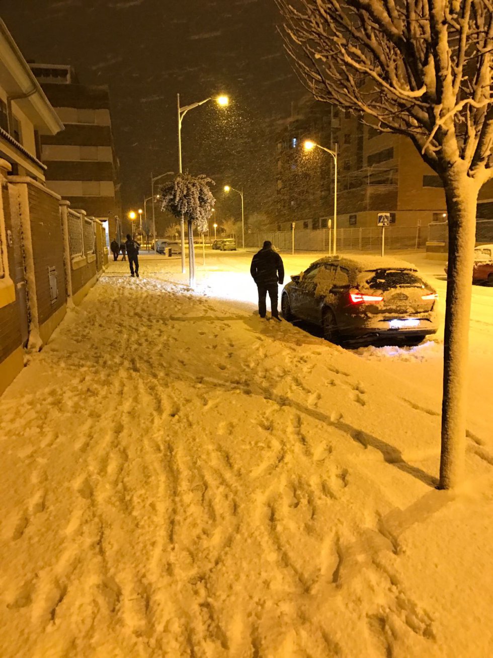 Más estampas invernales de la capital albaceteña Más estampas invernales de la capital albaceteña