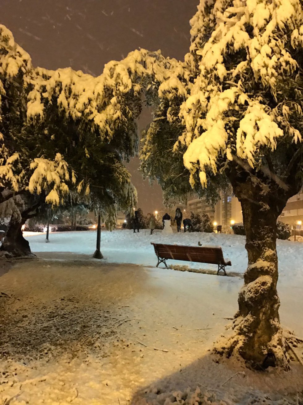 Más estampas invernales de la capital albaceteña Más estampas invernales de la capital albaceteña