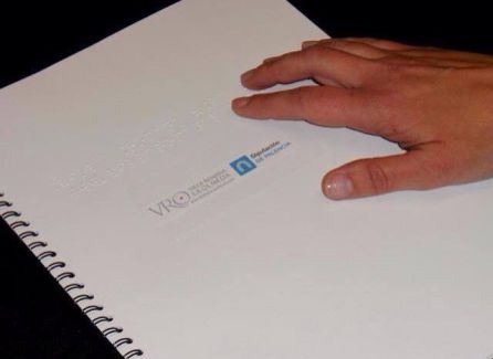 Folleto en Braille Folleto en Braille