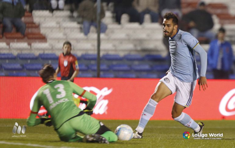 El delantero de Santiago lleva 16 goles marcados y ha sido MVP de la primera vuelta El delantero de Santiago lleva 16 goles marcados y ha sido MVP de la primera vuelta