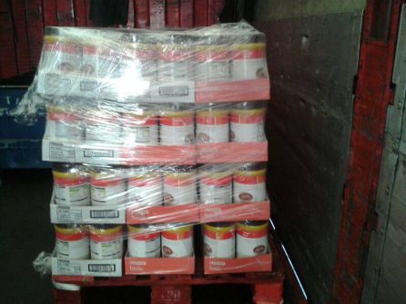 Detalle de alimentos recogidos en uan campaña anterior Detalle de alimentos recogidos en uan campaña anterior