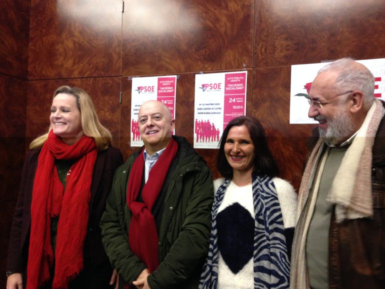 Zaida Cantera, Odón Elorza, Mª Luz Martínez y Agustín Martínez Zaida Cantera, Odón Elorza, Mª Luz Martínez y Agustín Martínez