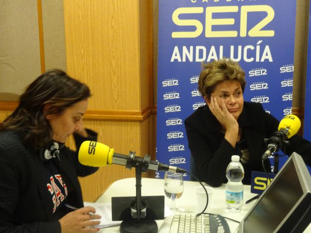 Pepa Bueno y Dilma Rousseff Pepa Bueno y Dilma Rousseff