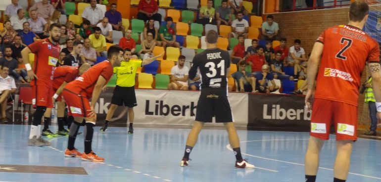 Perovic en un partido en El Sargal Perovic en un partido en El Sargal