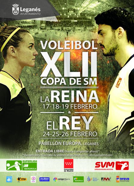 Leganés, rey de Copas… del volley Leganés, rey de Copas… del volley
