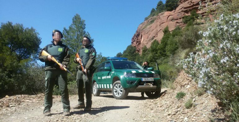 Agents Rurals fent tasques d'antifurtivisme Agents Rurals fent tasques d'antifurtivisme