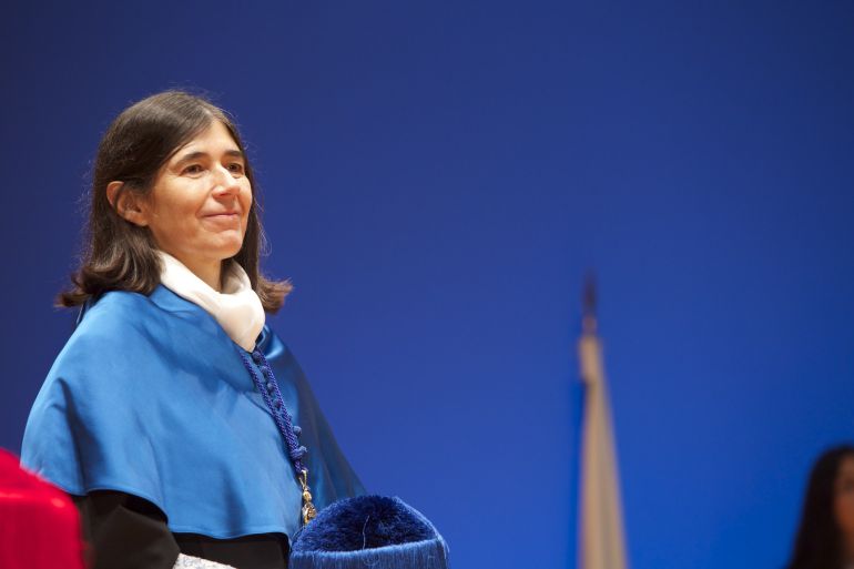 La investigadora y directora del Centro Nacional de Investigaciones Oncológicas, María Blasco, ha sido investida Doctora Honoris Causa por la Universidad de Alicante La investigadora y directora del Centro Nacional de Investigaciones Oncológicas, María Blasco, ha sido investida Doctora Honoris Causa por la Universidad de Alicante