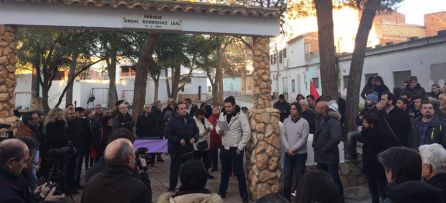 Acto de homenajaje en Casasimarro (Cuenca) a los abogados laboristas de Atocha el sábado 28 de enero de 2017. Acto de homenajaje en Casasimarro (Cuenca) a los abogados laboristas de Atocha el sábado 28 de enero de 2017.