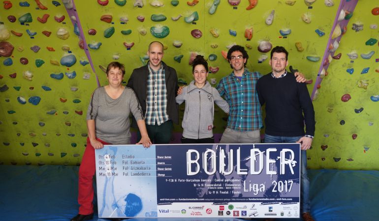 Presentación de la decimocuarta edición de la Liga Boulder. Presentación de la decimocuarta edición de la Liga Boulder.