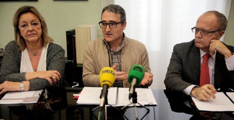 Marcela Miró, Vicent Cucarella y Antonio Mira-Perceal Marcela Miró, Vicent Cucarella y Antonio Mira-Perceal