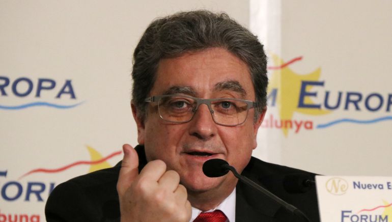 El delegat del govern, Enric Millo, al col·loqui Fòrum Europa-Tribuna Catalunya El delegat del govern, Enric Millo, al col·loqui Fòrum Europa-Tribuna Catalunya