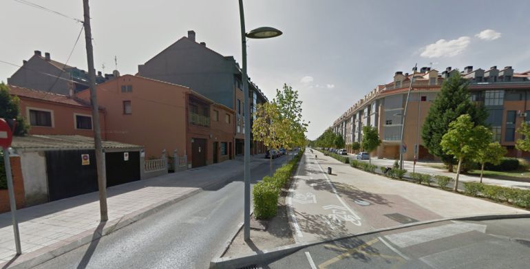 Avenida Príncipe de Asturias donde ha ocurrido el suceso. Avenida Príncipe de Asturias donde ha ocurrido el suceso.