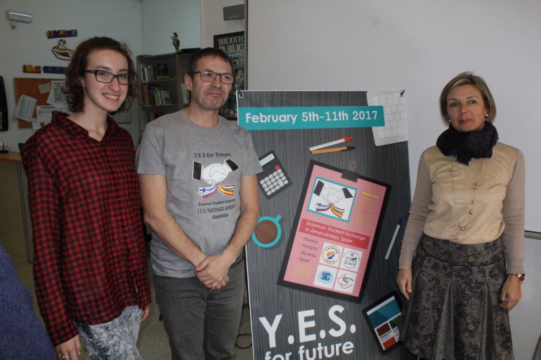 El IES "Santiago Apóstol" trabaja con otros centros europeos para fomentar habilidades emprendedoras en sus alumnos. El IES "Santiago Apóstol" trabaja con otros centros europeos para fomentar habilidades emprendedoras en sus alumnos.