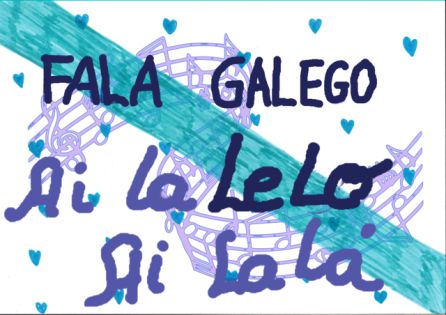 Cartel modificado en el que se sigue leyendo la palabra Lelo, aunque ahora como parte de una melodía Cartel modificado en el que se sigue leyendo la palabra Lelo, aunque ahora como parte de una melodía