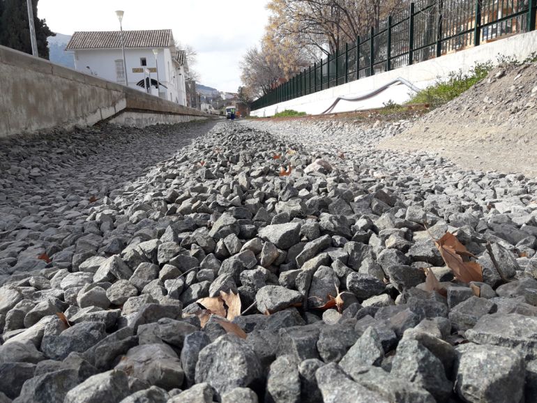 Situación actual de las obras del AVE en Loja (Granada) Situación actual de las obras del AVE en Loja (Granada)
