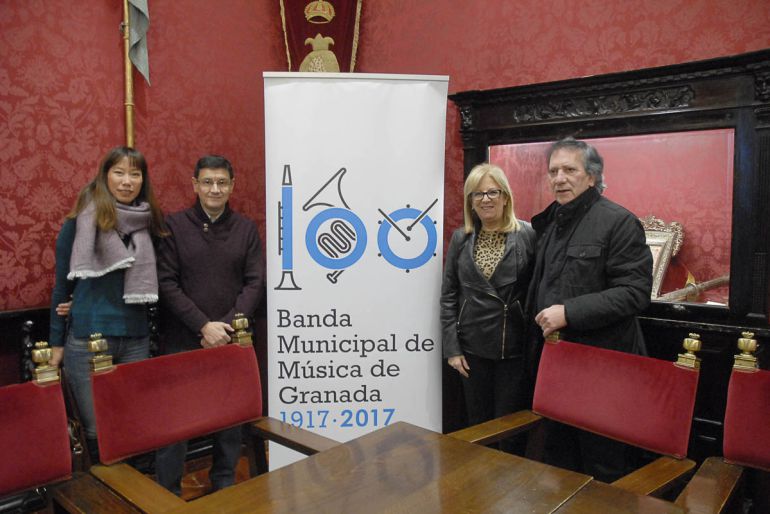 Presentación del centenario de la Banda Municipal de Música de Granada Presentación del centenario de la Banda Municipal de Música de Granada