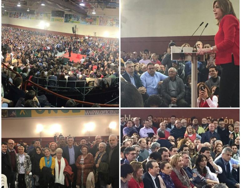 David Lucas en el acto de Susana Díaz en Madrid el sábado David Lucas en el acto de Susana Díaz en Madrid el sábado