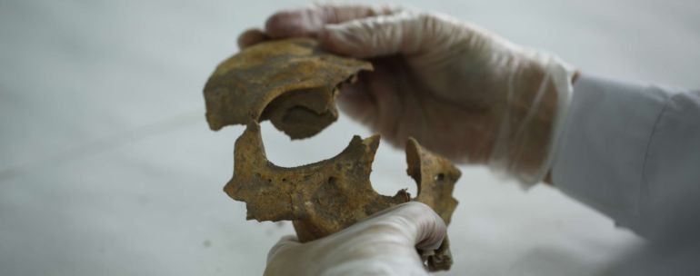 Reconstrucción facial de un hombre enterrado en Castillejo del Bonete Reconstrucción facial de un hombre enterrado en Castillejo del Bonete