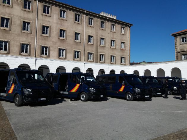 Los nuevos vehículos de la UIP en Asturias, presentados esta mañana Los nuevos vehículos de la UIP en Asturias, presentados esta mañana
