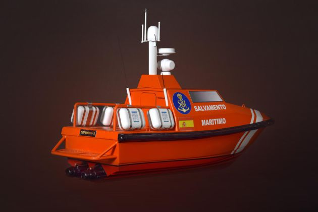 Maqueta de la versión del Defensor para salvamento