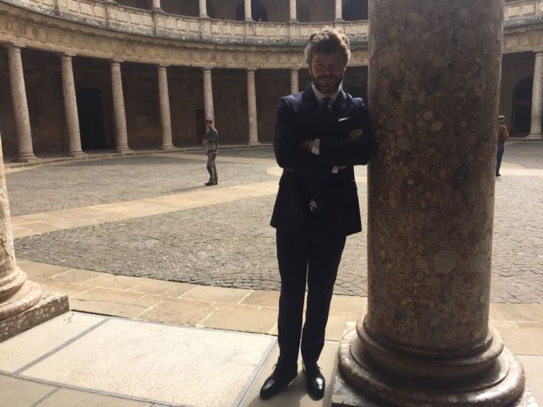 Heras-Casado momentos antes de ser presentado en la Alhambra (Granada) como nuevo director del Festival de Música y Danza de este ciudad Heras-Casado momentos antes de ser presentado en la Alhambra (Granada) como nuevo director del Festival de Música y Danza de este ciudad