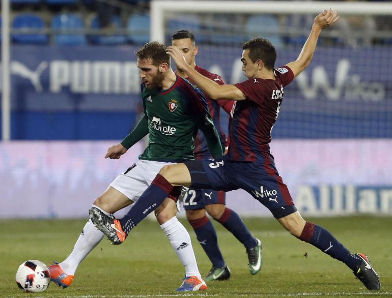 Fausto Tienza en el partido de copa frente al Eibar disputado en Ipurua Fausto Tienza en el partido de copa frente al Eibar disputado en Ipurua