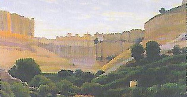 Hoz de Cuenca, Rusiñol, 1916. Hoz de Cuenca, Rusiñol, 1916.