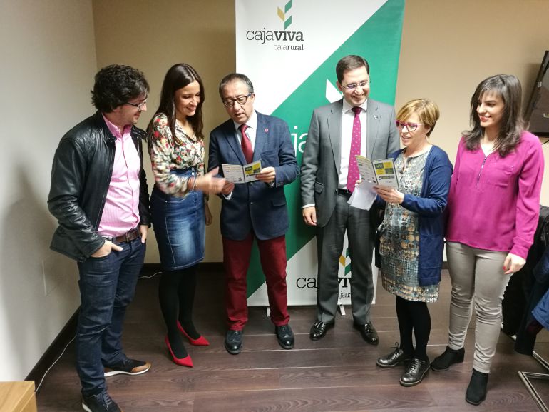 Imagen de la presentación del VII Congreso de Empresa más Finanzas, esta mañana en la sede de Caja Rural Imagen de la presentación del VII Congreso de Empresa más Finanzas, esta mañana en la sede de Caja Rural