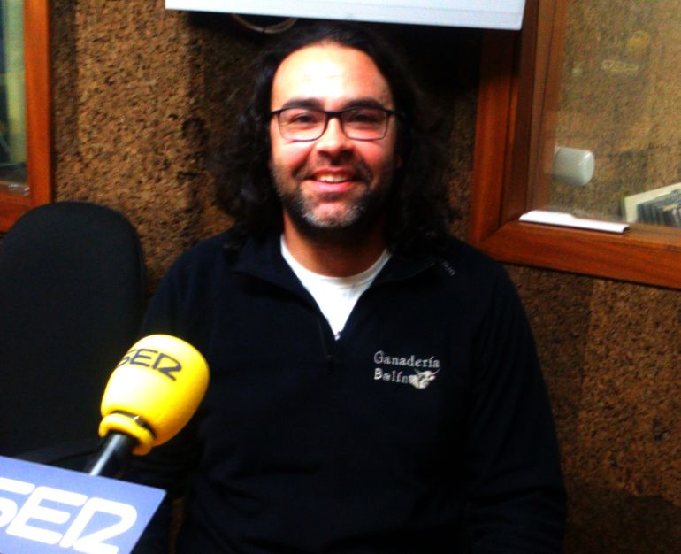Antonio Pérez, "Tonecho", de Ganadería Balín, en nuestros estudios hablándonos de su vuelta al campo Antonio Pérez, "Tonecho", de Ganadería Balín, en nuestros estudios hablándonos de su vuelta al campo