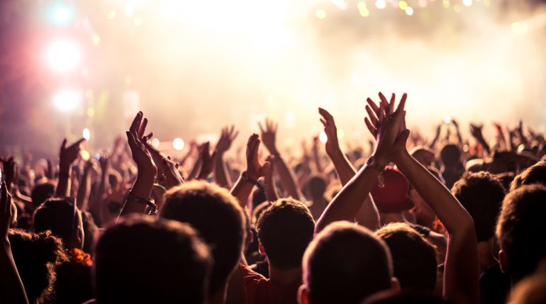 Público de un concierto Público de un concierto