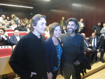 Vicente Amigo, Isabel Ambrosio y Arcángel Vicente Amigo, Isabel Ambrosio y Arcángel