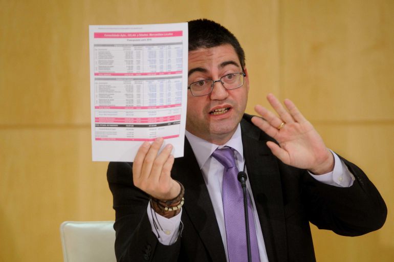 Carlos Sánchez Mato, delegado de Economía y Hacienda Carlos Sánchez Mato, delegado de Economía y Hacienda
