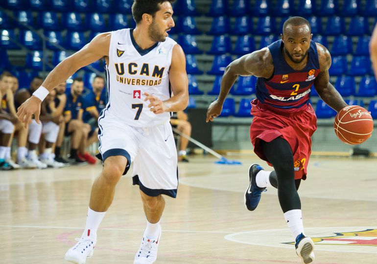 El UCAM quiere hacer sangre ante el Barcelona de Faverani El UCAM quiere hacer sangre ante el Barcelona de Faverani