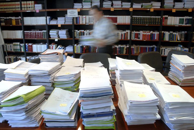 Los problemas informáticos están derivados de la implantación del programa "papel cero" en los juzgados Los problemas informáticos están derivados de la implantación del programa "papel cero" en los juzgados