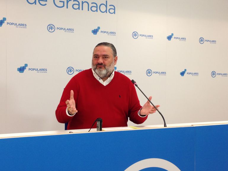 Pablo García, secretario provincial del PP de Granada. Pablo García, secretario provincial del PP de Granada.