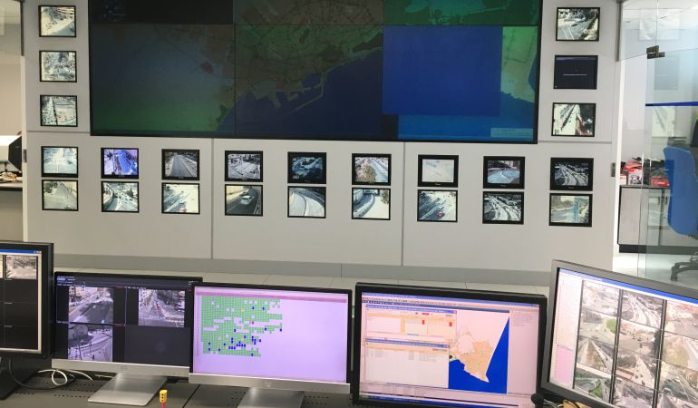 Imagen del Centro de Control de Tráfico Imagen del Centro de Control de Tráfico
