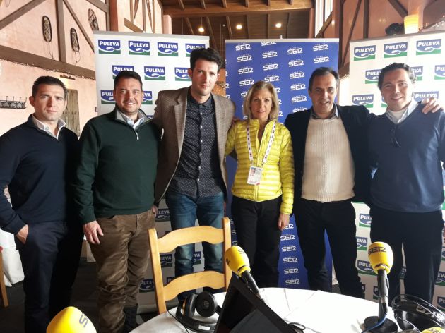 "Hoy por Hoy Granada" desde Sierra Nevada con su directora general y directivos de la empresa Puleva "Hoy por Hoy Granada" desde Sierra Nevada con su directora general y directivos de la empresa Puleva