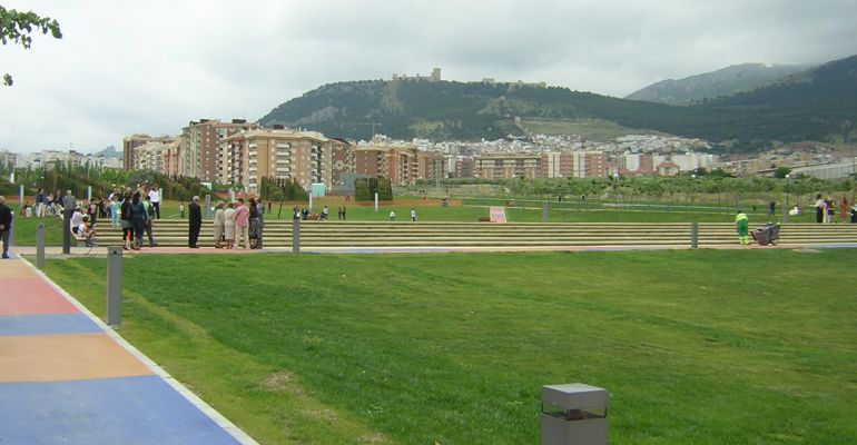 Segunda fase del Parque del Bulevar de Jaén. Segunda fase del Parque del Bulevar de Jaén.