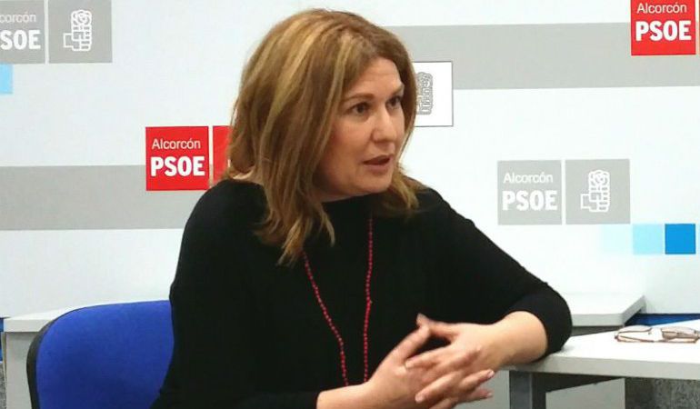 Natalia de Andrés, portavoz socialista en Alcorcón Natalia de Andrés, portavoz socialista en Alcorcón