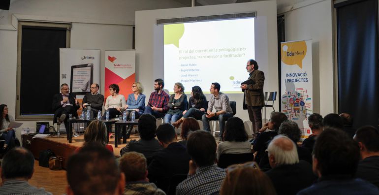 Una imatge de 'EduMeet', una trobada de reflexió i intercanvi d'experiències del món de l'ensenyament al CCCB Una imatge de 'EduMeet', una trobada de reflexió i intercanvi d'experiències del món de l'ensenyament al CCCB
