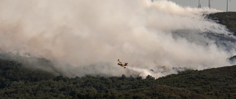 La provincia ha sufrido cuatro incendios en la última semana La provincia ha sufrido cuatro incendios en la última semana