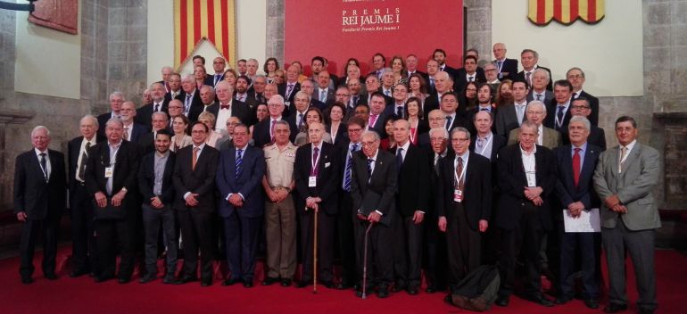 Foto de familia del jurado de los Premios Rei Jaume I de la edición de 2016 Foto de familia del jurado de los Premios Rei Jaume I de la edición de 2016