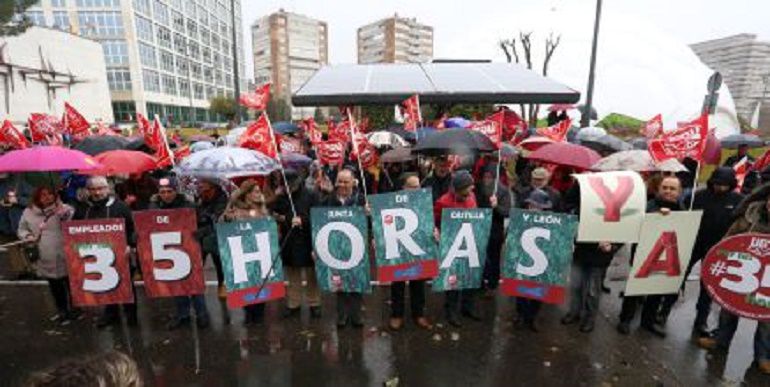 Movilización por las 35 horas Movilización por las 35 horas